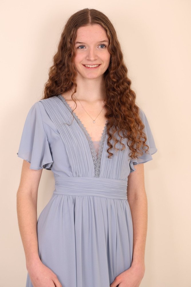 Abendkleid Mary, hellblau - Dein Kleiderladen