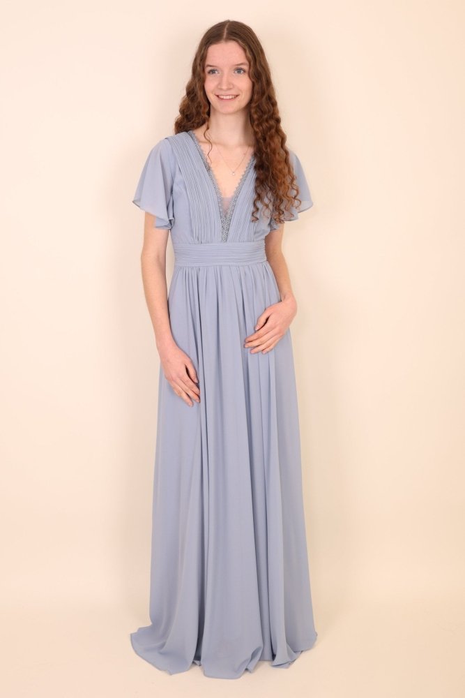 Abendkleid Mary, hellblau - Dein Kleiderladen