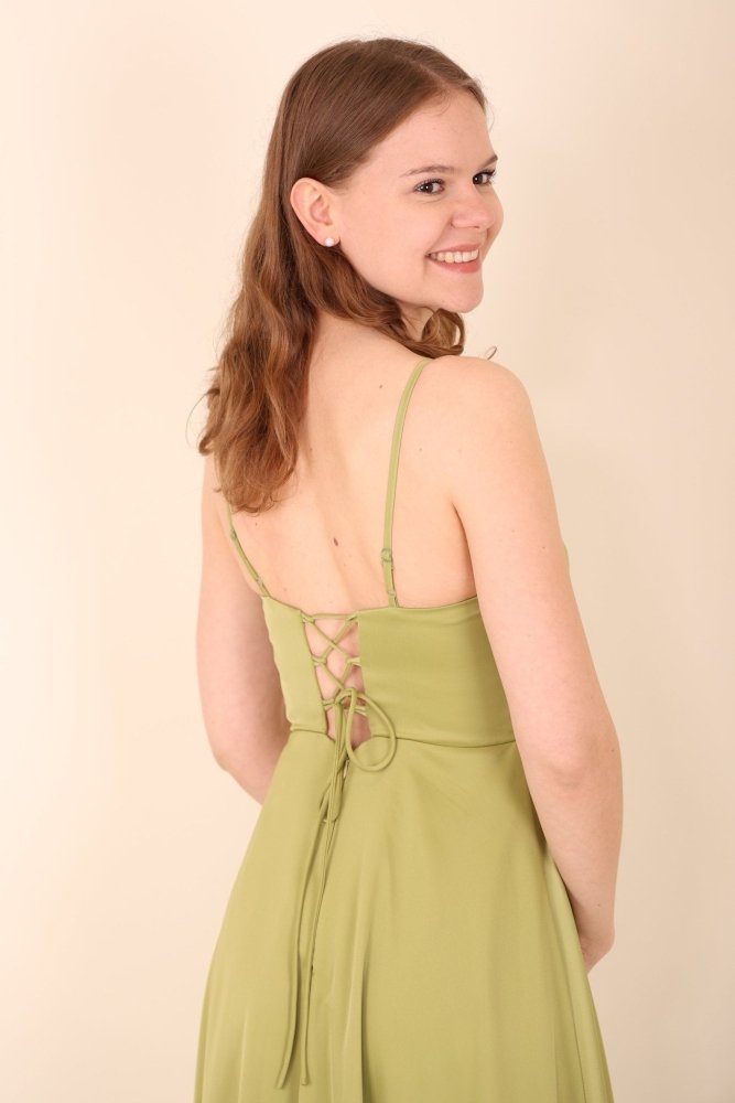 Abendkleid Virginia, hellgrün - Dein Kleiderladen
