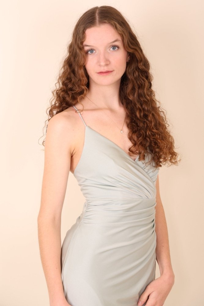 figurbetontes Ballkleid, mint - Dein Kleiderladen