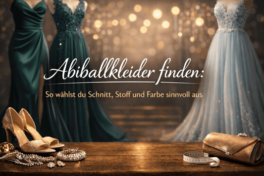 Abiballkleider finden: So wählst du Schnitt, Stoff und Farbe sinnvoll aus - Dein Kleiderladen