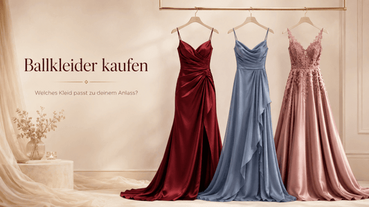 Ballkleider kaufen: Welches Kleid passt zu deinem Anlass? - Dein Kleiderladen