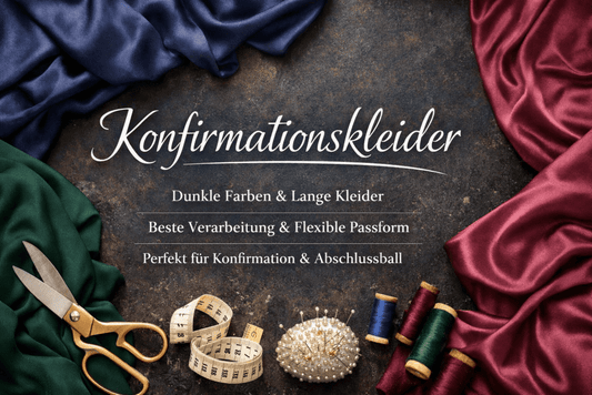 Konfirmationskleider: Worauf es bei Farbe, Länge und Verarbeitung ankommt - Dein Kleiderladen