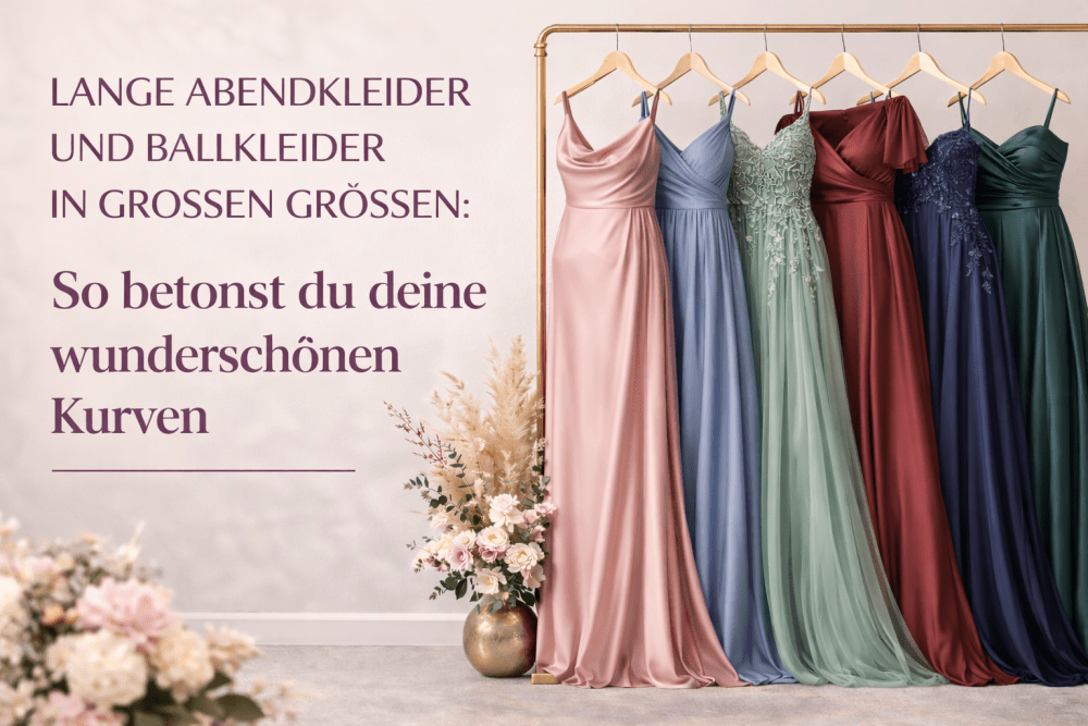 Lange Abendkleider und Ballkleider in großen Größen: So betonst du deine wunderschönen Kurven - Dein Kleiderladen
