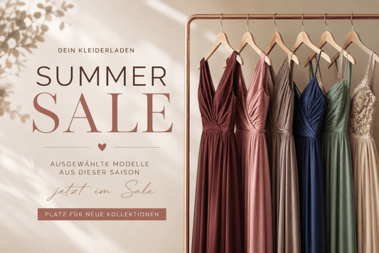 Summer Sale bei Dein Kleiderladen: aktuelle Abendkleider, die jetzt Platz für Neues machen - Dein Kleiderladen