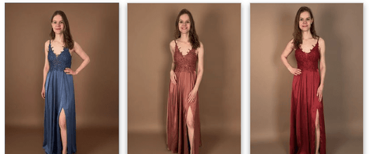 Unser erstes eigenes langes Abendkleid: ein Modell mit Dein-Kleiderladen-Handschrift - Dein Kleiderladen