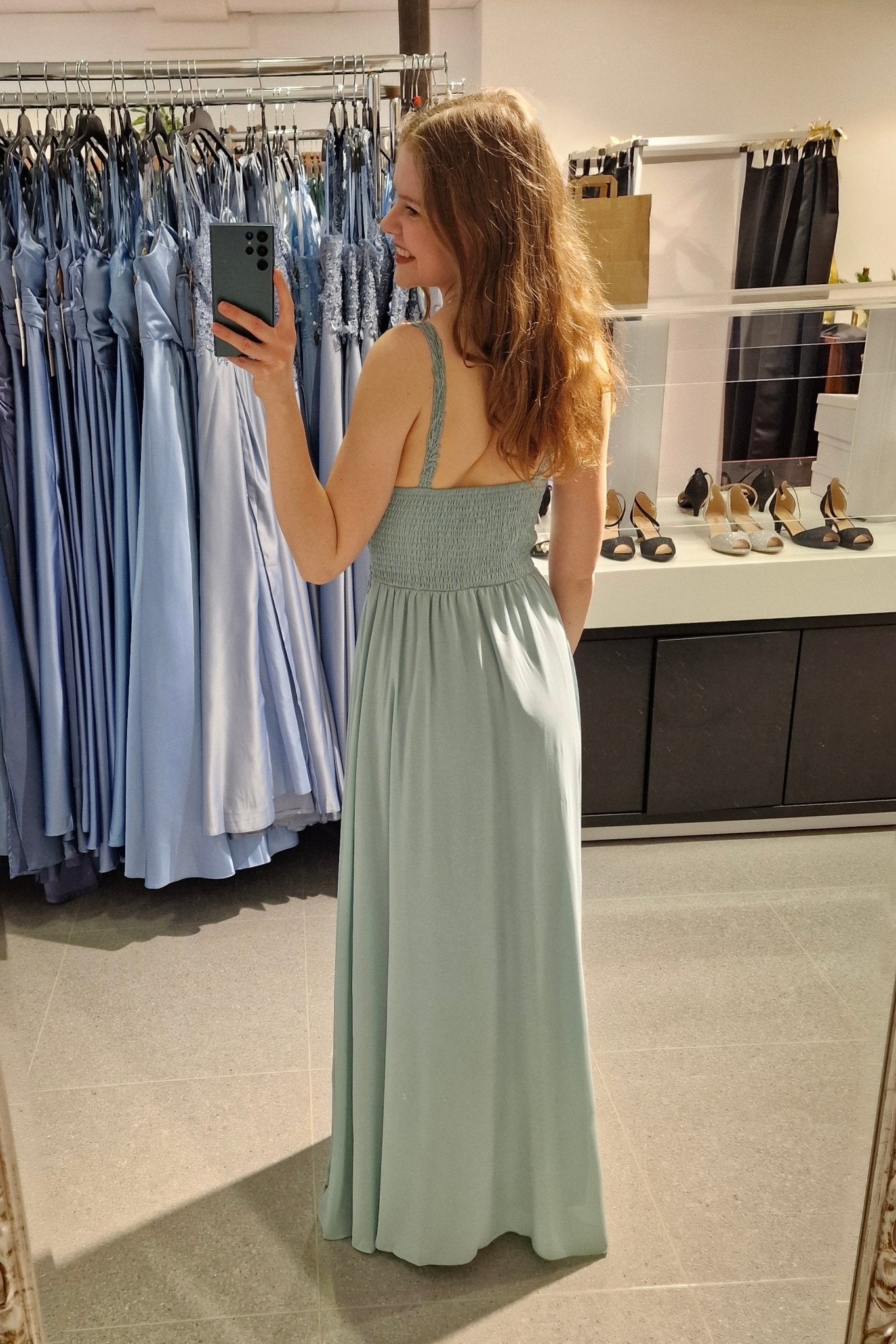 Abendkleid Katharina, mint - Dein Kleiderladen