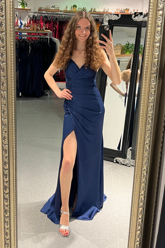 Abendkleid Liv, dunkelblau - Dein Kleiderladen