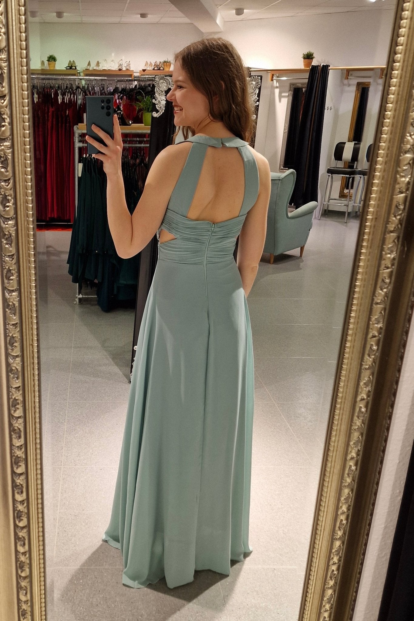 Abendkleid Maja, mint - Dein Kleiderladen