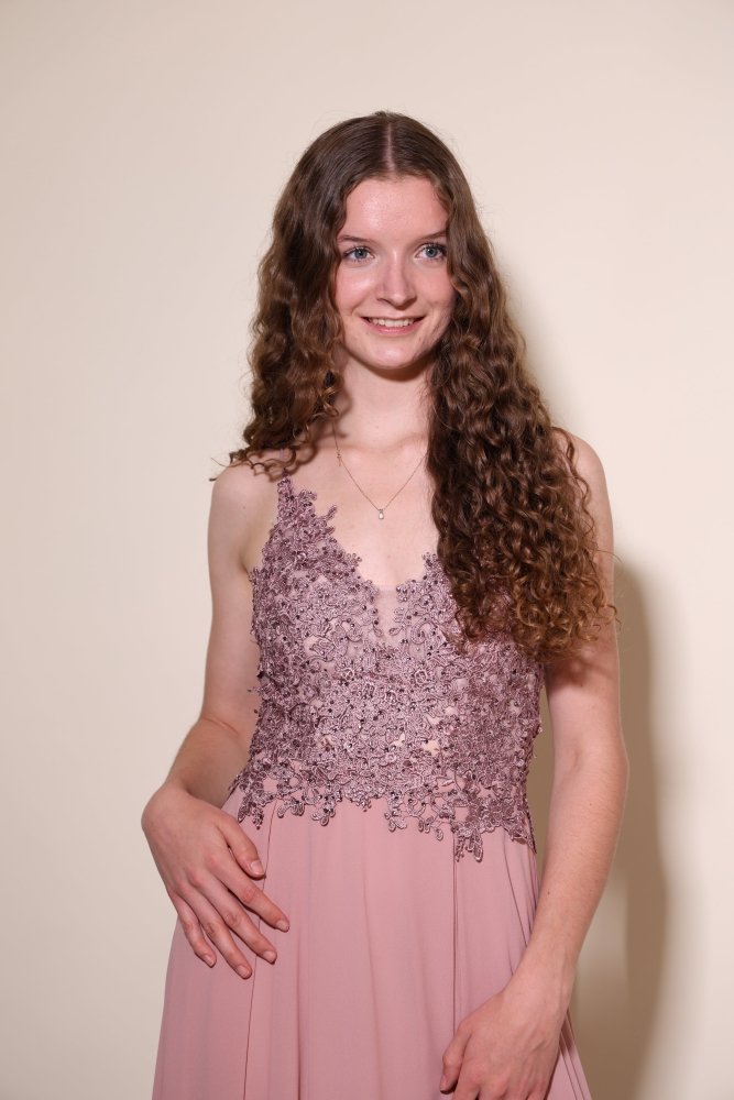 elegantes Ballkleid, altrosa - Dein Kleiderladen