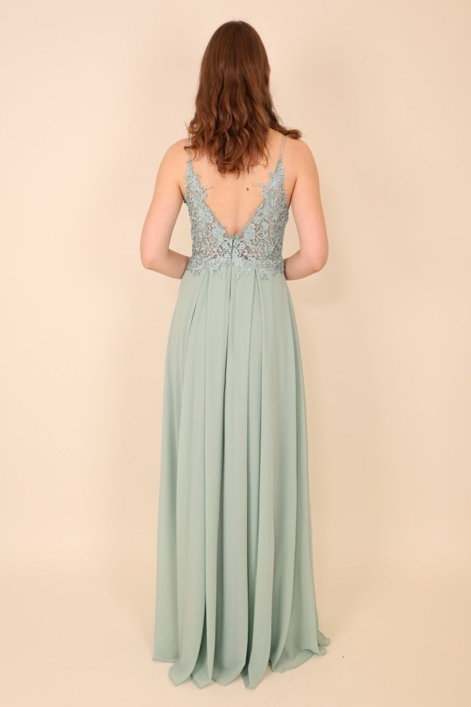 elegantes Ballkleid, mint - Dein Kleiderladen