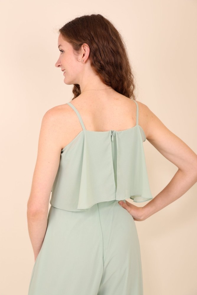 Jumpsuit mit Ärmeln, mint - Dein Kleiderladen