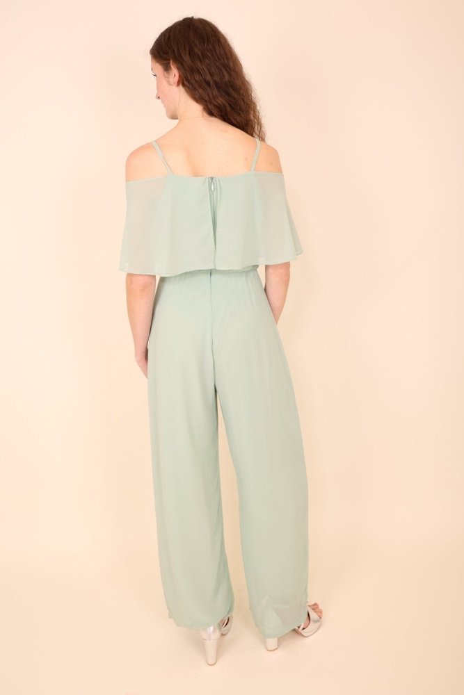 Jumpsuit mit Ärmeln, mint - Dein Kleiderladen