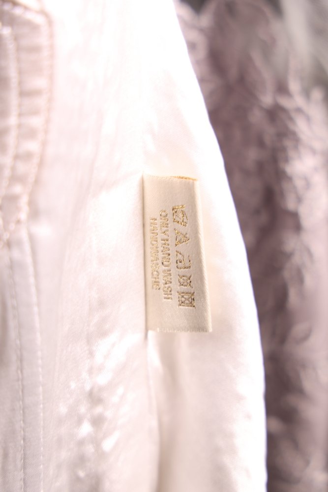 Second Hand schlichtes trägerloses Brautkleid in A - Linie, weiß - Dein Kleiderladen